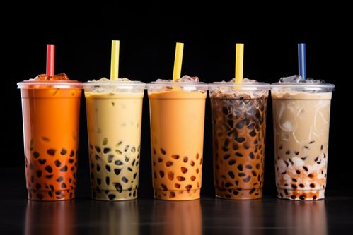 品味醇香，定格美好 珍珠奶茶攝影廣告素材